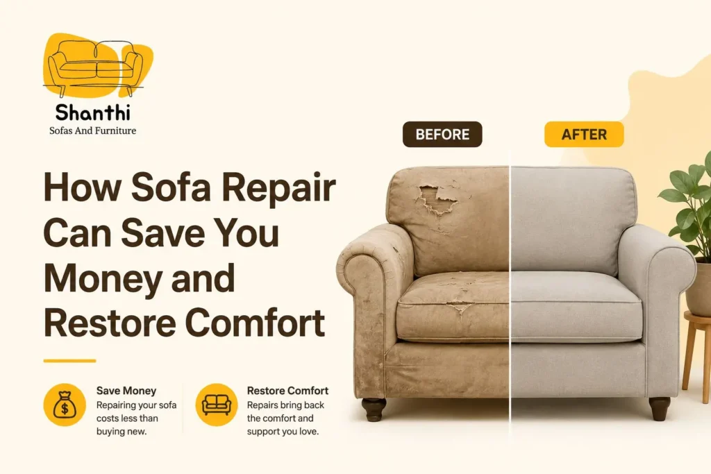 Sofa Repair Bangalore – Save Money and Restore Comfort with Expert Sofa Repair Services