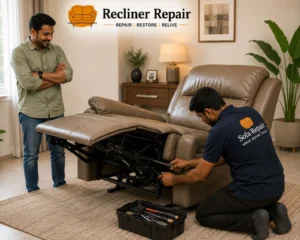 Professional Recliner Repair Services in Bangalore by Shanthi Sofa Works