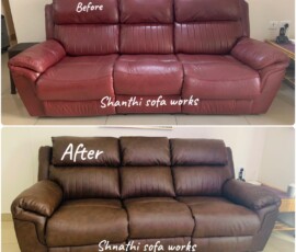 Comfort meets style with our custom recliner sofas 🛋️✨
Expert upholstery & full sofa services in Bangalore
📞 Call: 8073391545 Premium recliner sofa with custom upholstery work by Shanthi Sofa Works in Bangalore